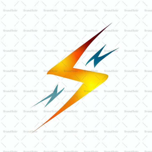 Energiegeladener Blitz